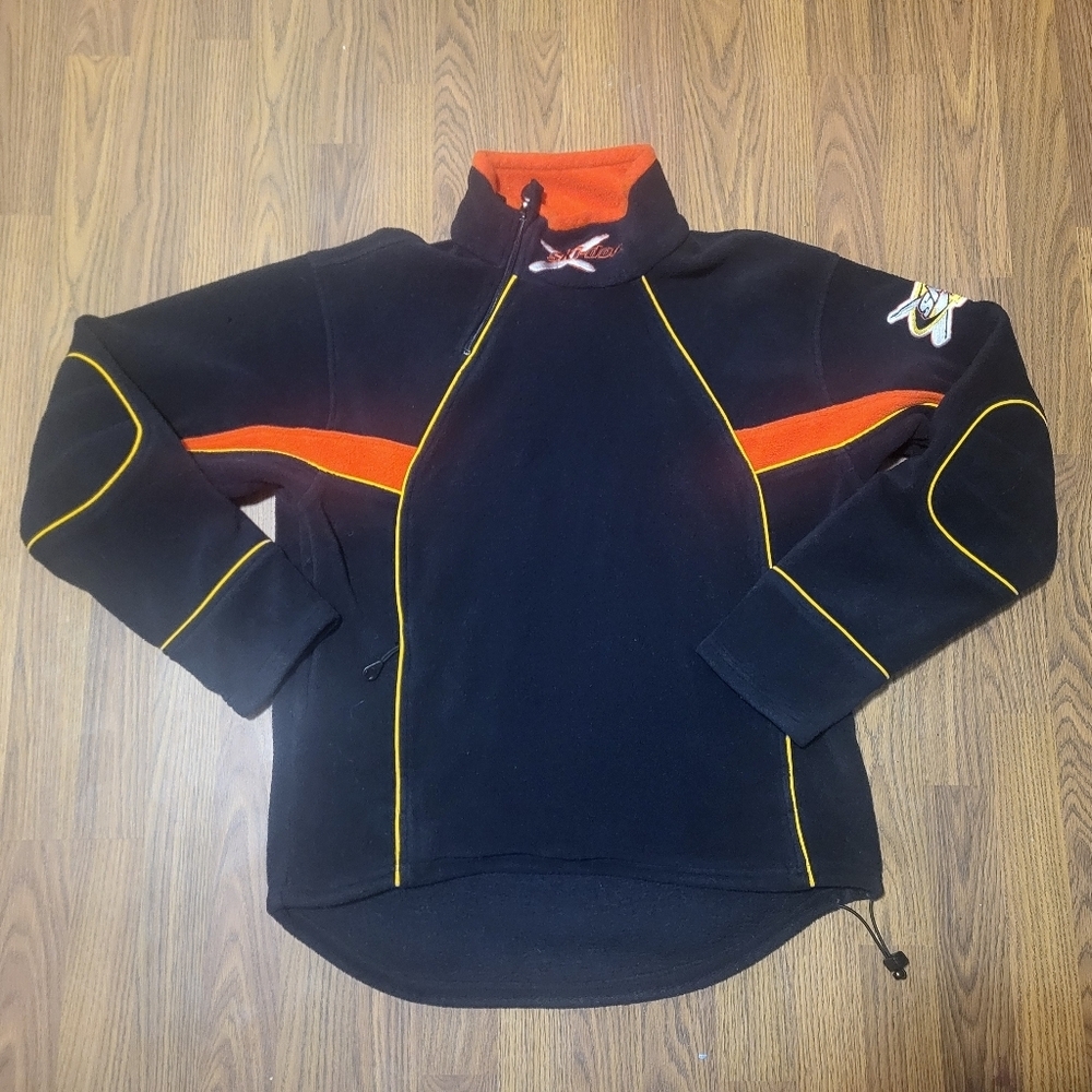 Vintage Ski-Doo Bombardier Fleece Quarter-Zip Pullover Men’s Large C68